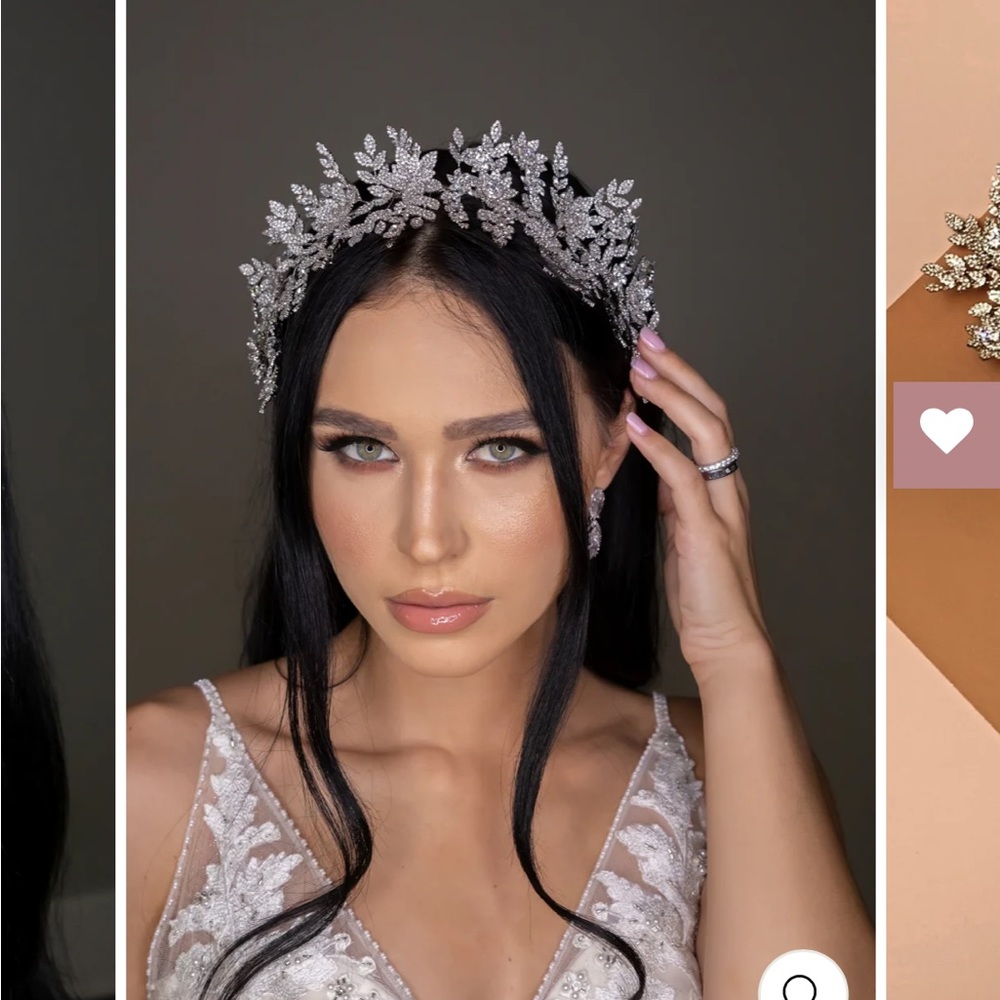 Swarovski Bridal hairpiece, unworn